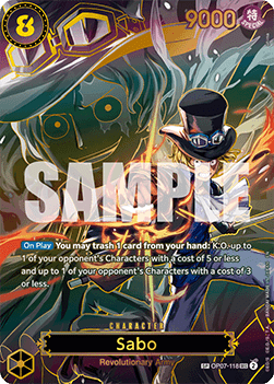 Sabo (OP07-118) [English] [Near Mint]