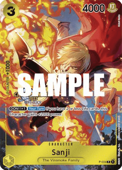 Sanji (P-034) (V.1) [English] [Near Mint]