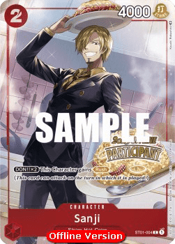 Sanji (ST01-004) (V.4) [English] [Near Mint]