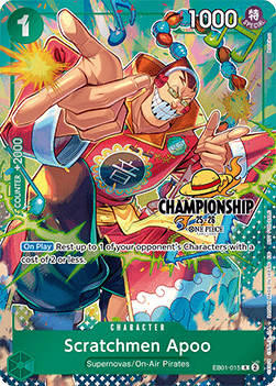 Scratchmen Apoo (EB01-015) (V.3) [English] [Near Mint]