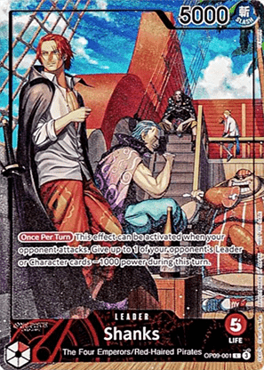 Shanks (OP09-001) (V.2) [English] [Near Mint]