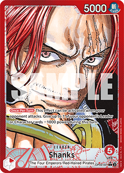 Shanks (OP09-001) (V.2) [English] [Near Mint]