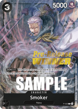 Smoker (P-025) (V.2) [English] [Near Mint]