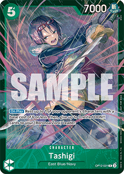 Tashigi (OP12-031) (V.2) [English] [Near Mint]