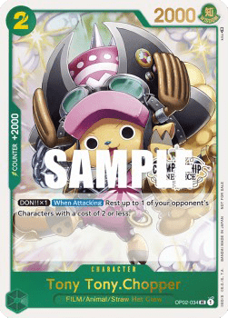 Tony Tony.Chopper (OP02-034) [English] [Near Mint]