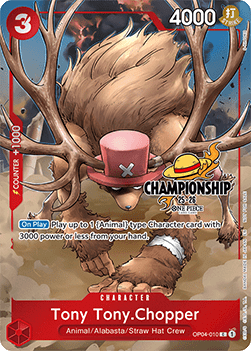 Tony Tony.Chopper (OP04-010) (V.3) [English] [Near Mint]