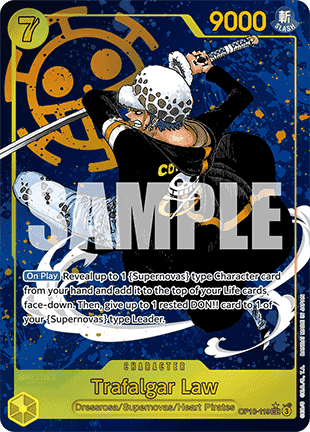 Trafalgar Law (OP10-119) (V.2) [English] [Near Mint]