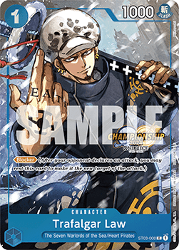 Trafalgar Law (ST03-008) (V.7) [English] [Near Mint]