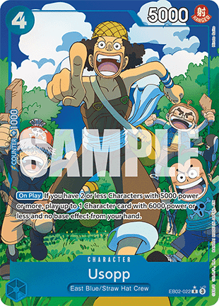 Usopp (EB02-022) (V.2) [English] [Near Mint]
