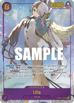 Uta (OP02-120) (V.2) [English] [Near Mint]