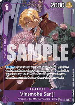 Vinsmoke Sanji (OP10-063) [English] [Near Mint]