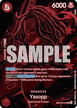 Yasopp (OP09-013) [English] [Near Mint]