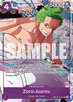 Zoro-Juurou (ST18-004) [English] [Near Mint]