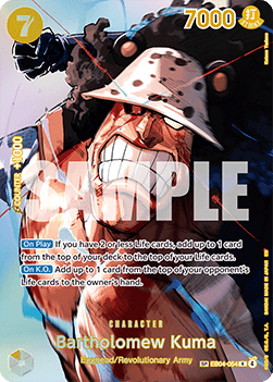 Bartholomew Kuma (EB04-054) [English] [Near Mint]
