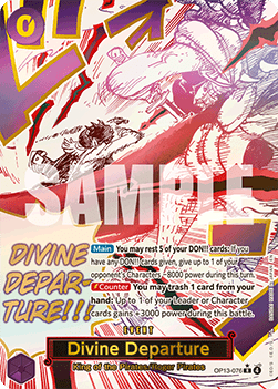 Divine Departure (OP13-076) (V.2) [English] [Near Mint]