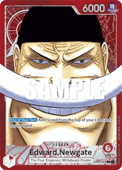 Edward.Newgate (OP02-001) (V.2) [English] [Near Mint]
