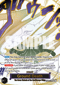 Ground Death (OP14-096) (V.2) [English] [Near Mint]