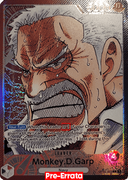 Monkey.D.Garp (OP02-002) (V.3) [English] [Near Mint]