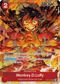 Monkey.D.Luffy (OP01-024) (V.2) [English] [Near Mint]