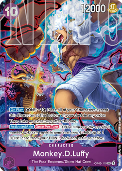 Monkey.D.Luffy (OP05-119) [English] [Near Mint]
