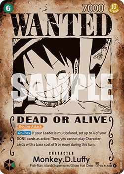 Monkey.D.Luffy (OP13-118) (V.3) [English] [Near Mint]