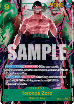 Roronoa Zoro (OP06-118) (V.2) [English] [Near Mint]