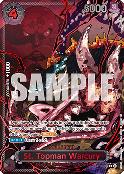 St. Topman Warcury (OP13-089) (V.3) [French] [Near Mint]